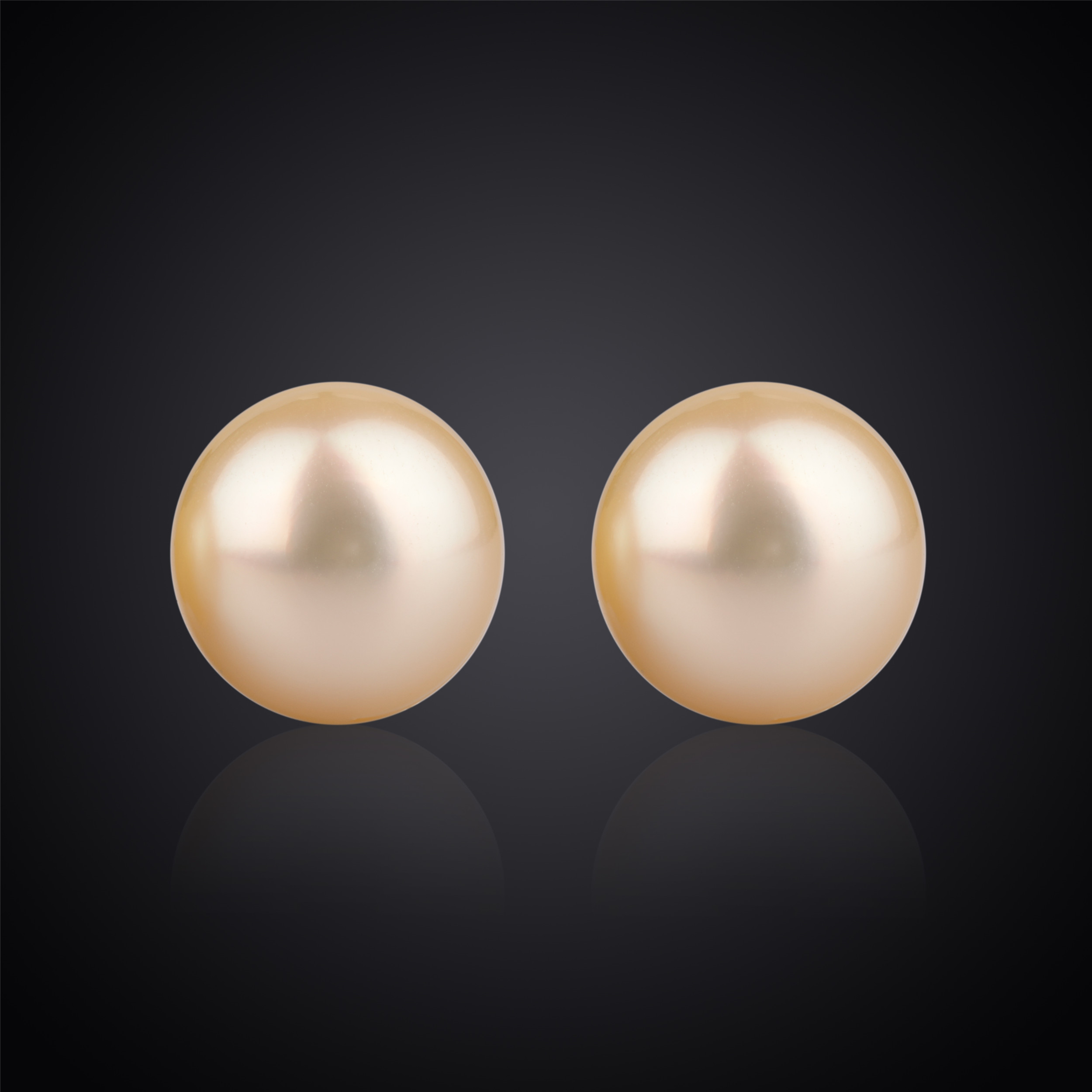 佰懿薈珠寶商城18K金天然珍珠耳