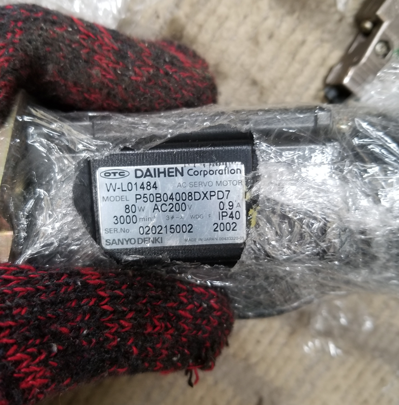 DAIHEN W-X00429 機(jī)器手 OTC 伺服快修 當(dāng)天可取