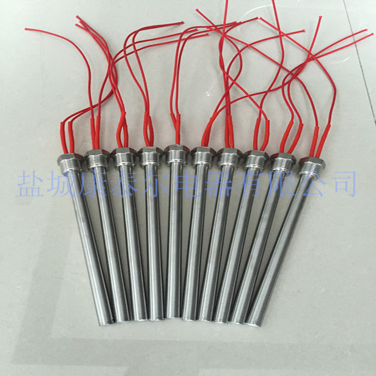 鹽城康泰爾 220V400W 模具加熱用帶不銹單頭加熱管