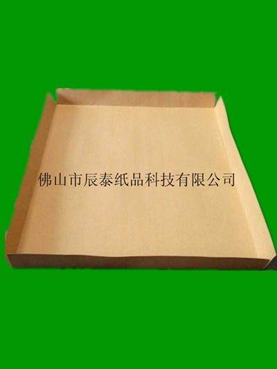 環(huán)保牛皮紙滑板 防潮高硬度紙滑板 物流卸貨紙墊板紙滑托