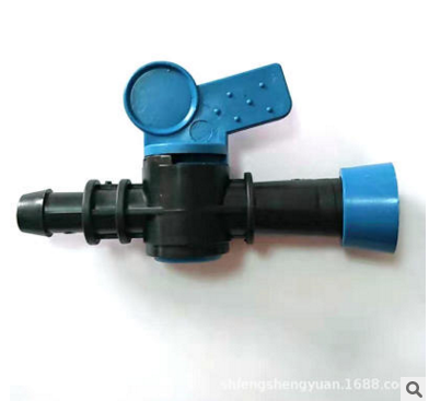 Φ16mm滴灌軟帶旁通閥拉環(huán)旁通 拉環(huán)旁通開關(guān) 貼片式滴灌帶直通開關(guān)廠家直銷