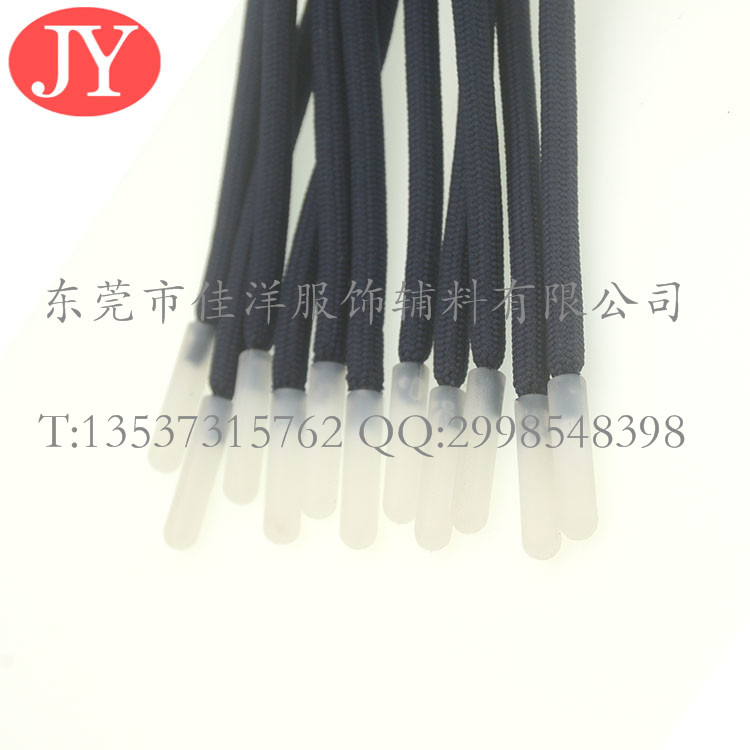 TPU軟膠頭 半透明注塑啤咀 褲繩抽繩繩帶 過(guò)水洗