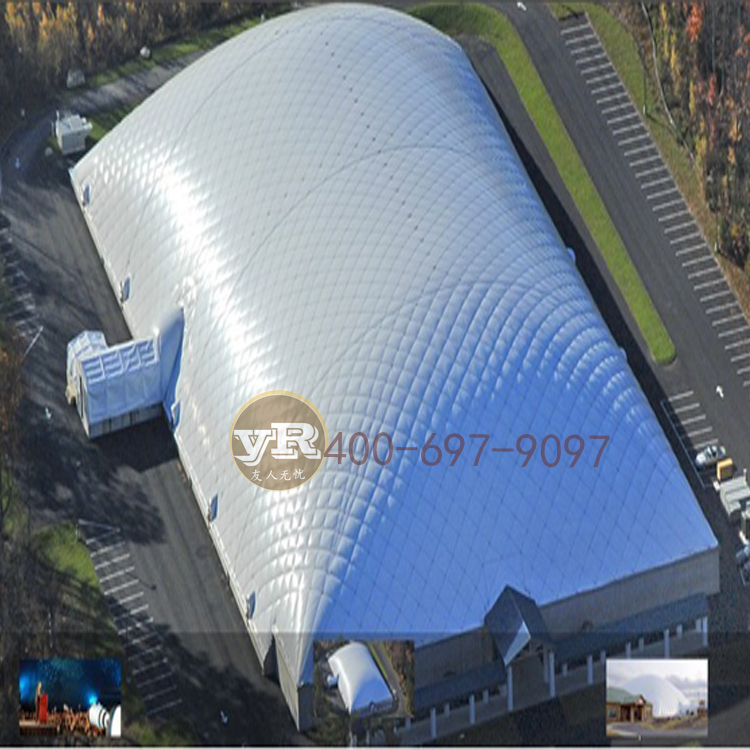 廠家專業(yè)設(shè)計(jì)景觀張拉膜結(jié)構(gòu)大型充氣膜帳篷工業(yè)環(huán)保膜建筑體育場(chǎng)