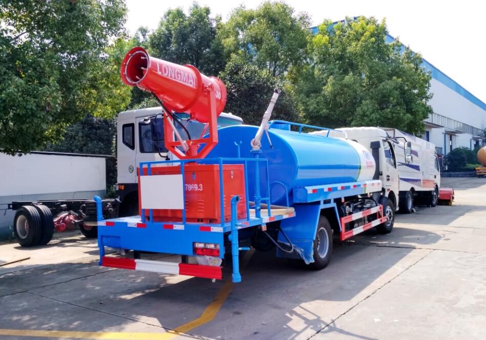 多利卡7方霧炮抑塵車價格/圖片/配置