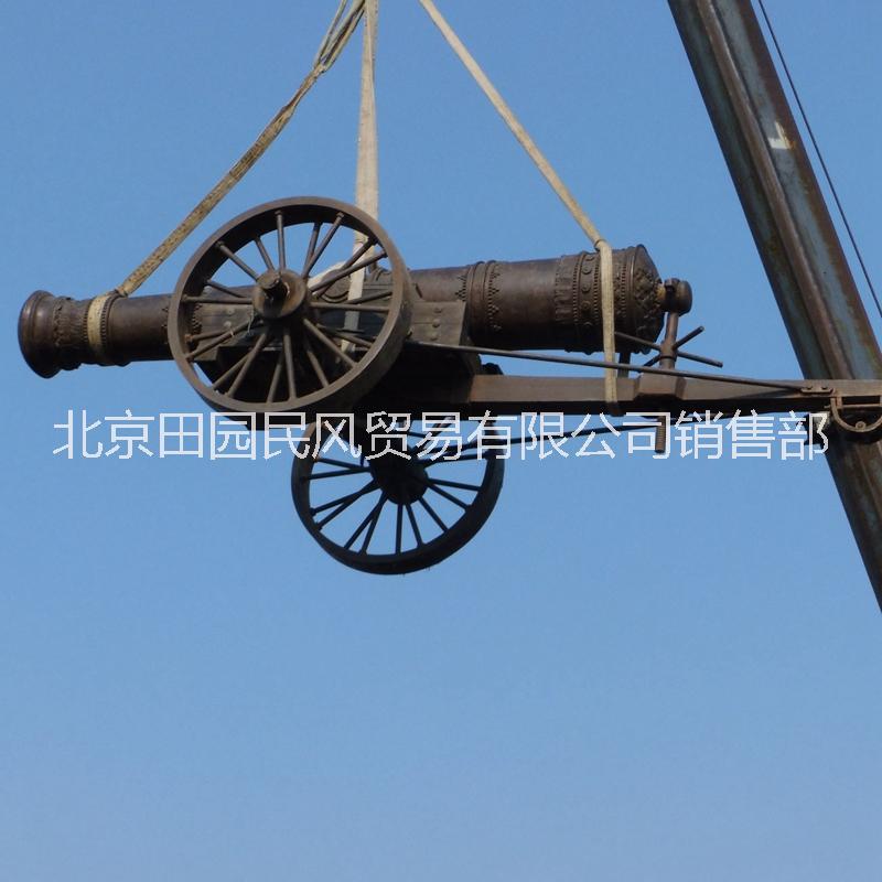 紅夷大炮紅衣大炮  鑄鐵大炮_鐵炮工藝品擺件_景觀雕塑_鐵炮雕塑