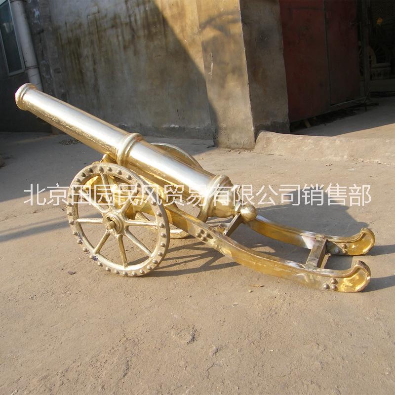 銅火炮大號(hào)銅炮擺件 純銅大炮 鎮(zhèn)宅大炮 黃銅炮模型 銅器化煞銅火銃