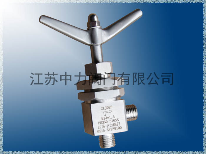 直角式不銹鋼高壓儀表針閥 角式針閥