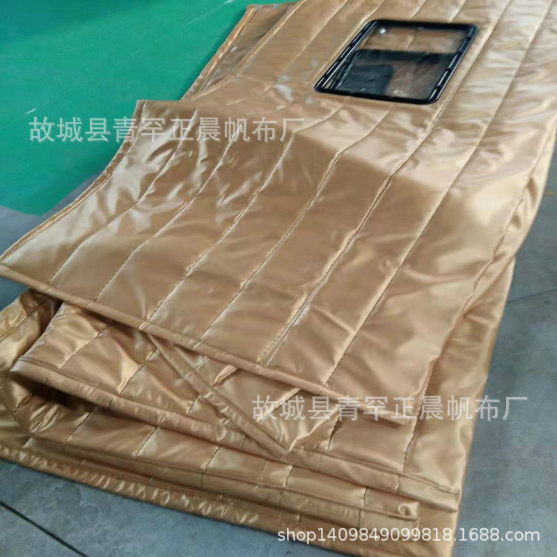 定做皮革棉門簾 防水棉門簾 加厚保溫棉門簾防寒棉門簾