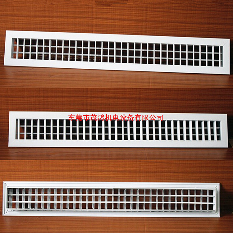 供應(yīng) 鋁合金可調(diào)百葉風(fēng)口   雙層/單層可調(diào)百葉風(fēng)口