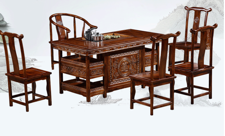 仿古泡茶桌茶臺(tái)廠家