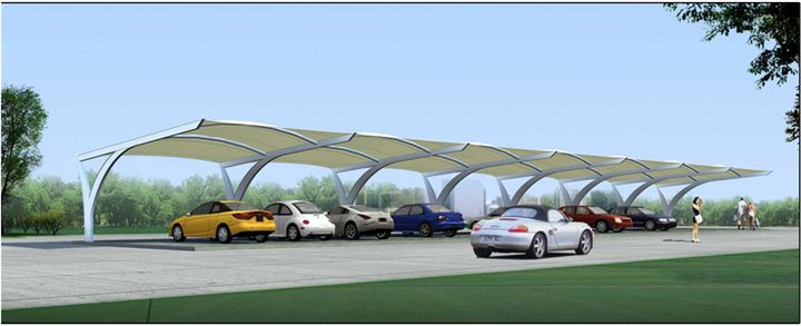 南通游泳池遮陽棚 公園張拉膜 商場停車棚 廣場雨棚結構定制