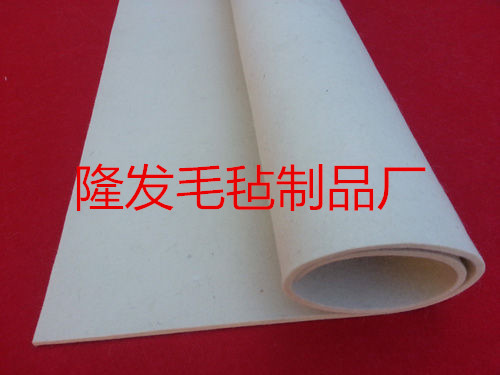 生態(tài)環(huán)保白毛氈，防震毛氈，密封毛氈