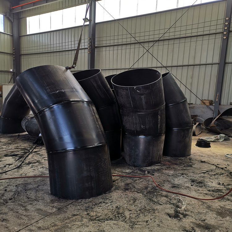 聚氨酯預制直埋彎頭90度D377_聚氨酯預制直埋保溫彎頭90度