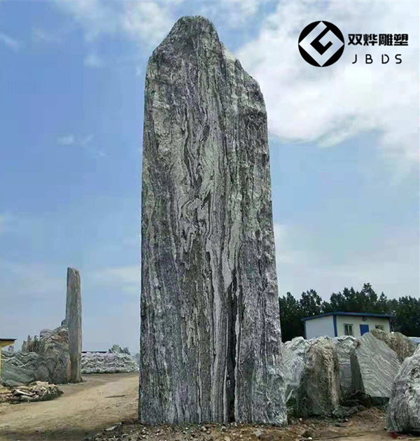 泰山立石觀賞石戶外園林酒店公司門口風(fēng)景石立石景觀石