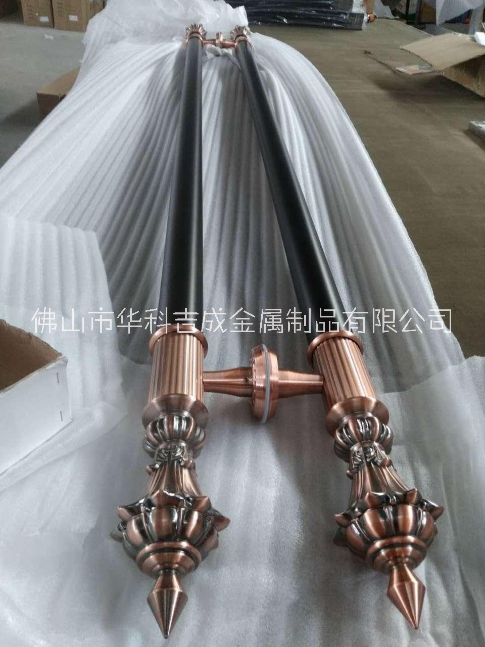 酒店大門不銹鋼花梨木拉手 門類的終級代表