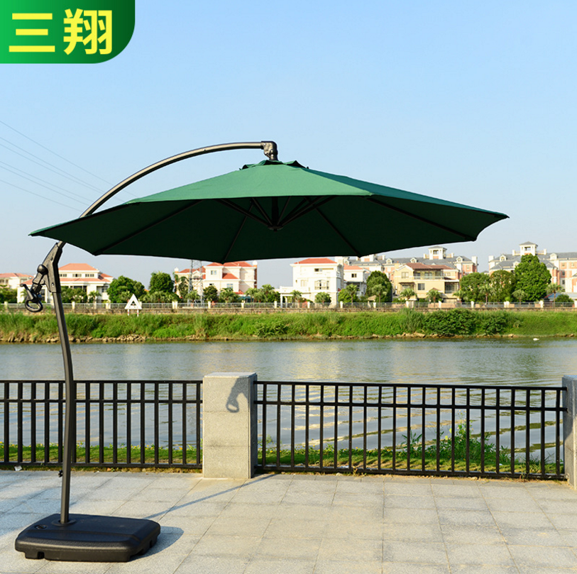 戶外庭院遮陽傘大太陽傘 沙灘汽車擺攤傘 批發(fā)香蕉傘廠家