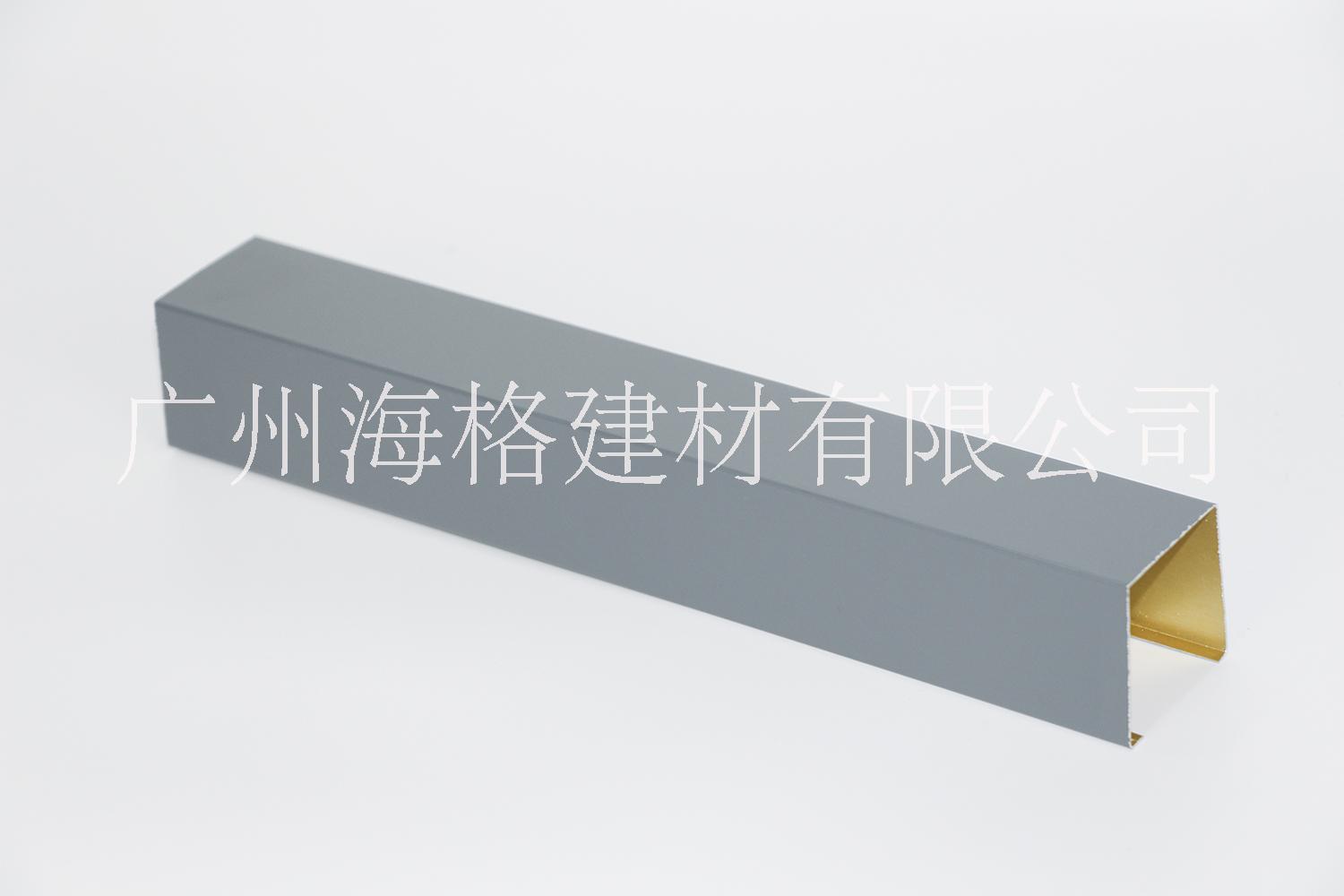 弧形鋁方通、鋁單板 海格建材提供制造生產(chǎn)服務(wù)