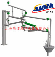 裝車鶴管AL1412雙管帶密封帽