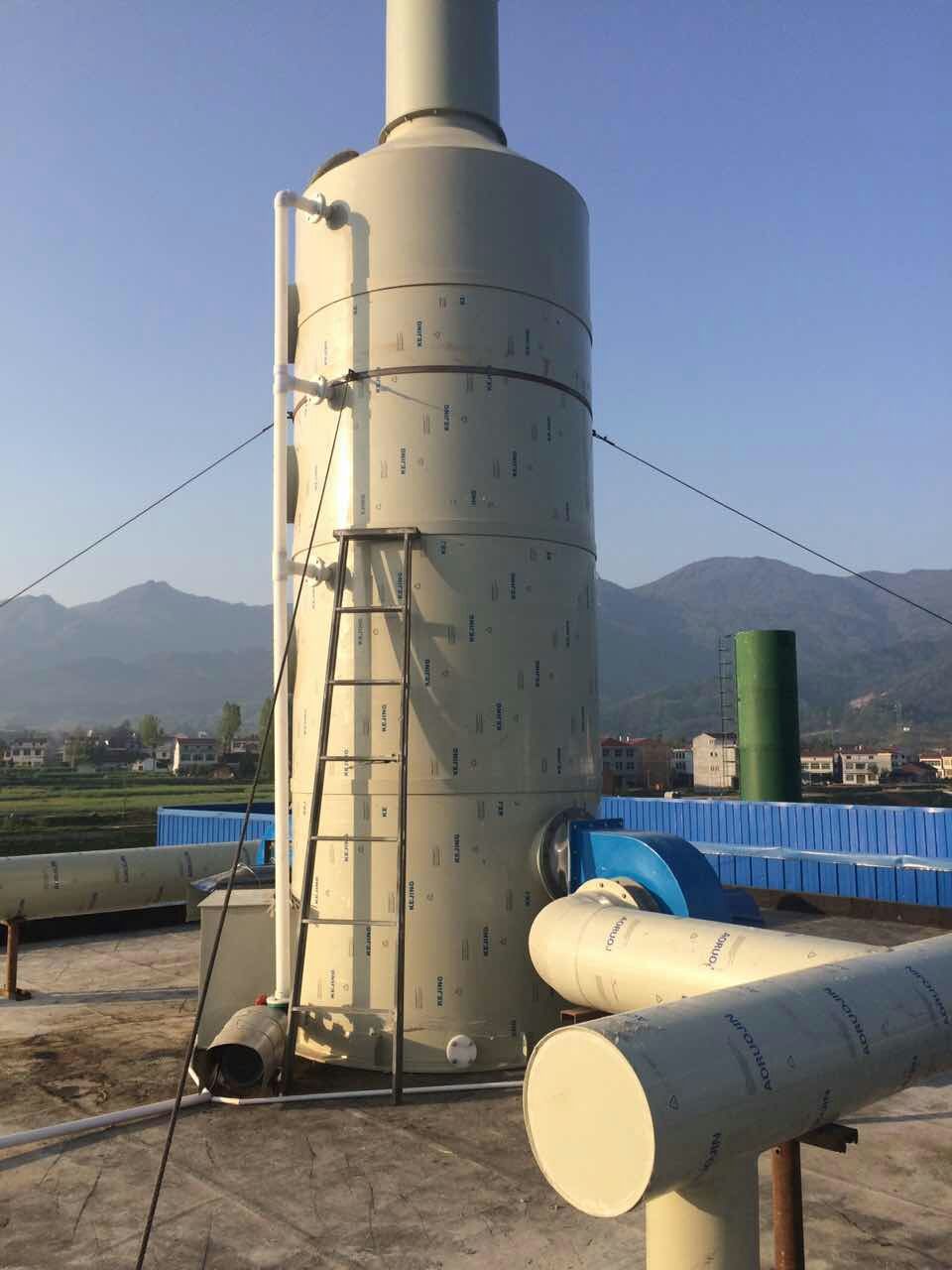 水噴淋廢氣凈化塔 河北供應(yīng)商 pp水噴淋