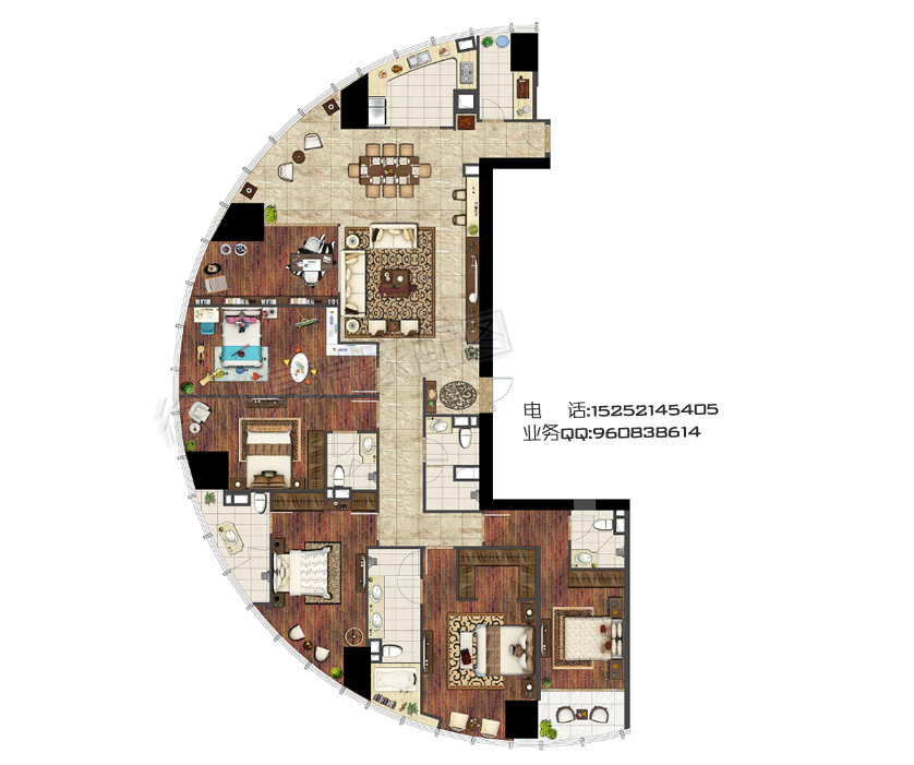 鼎瑞-平面家配圖戶型圖