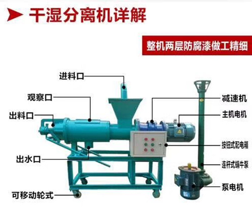 湖北雞糞分離機_養(yǎng)殖無害化處理成套設(shè)備