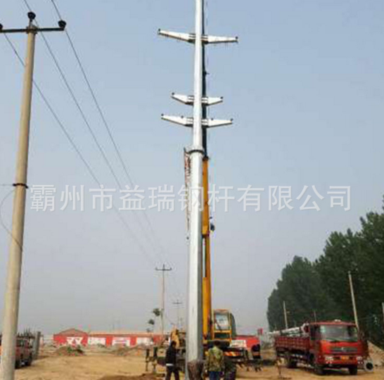 電力鋼管桿 電力鋼桿雙回路廠家直銷 電力鋼桿出價直銷  電力輸電鋼桿 電力鋼管桿廠家直銷  電力鋼桿廠家