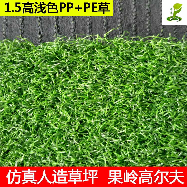 廣州高爾夫球場(chǎng)*人造草2公分高密度門(mén)球草綠色塑料卷絲草坪