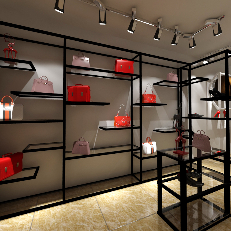鞋包貨架 *多層鞋貨架 服裝店上墻包包貨架 鞋店鞋架展示架 浙江鞋包貨架 浙江鞋包貨架直銷