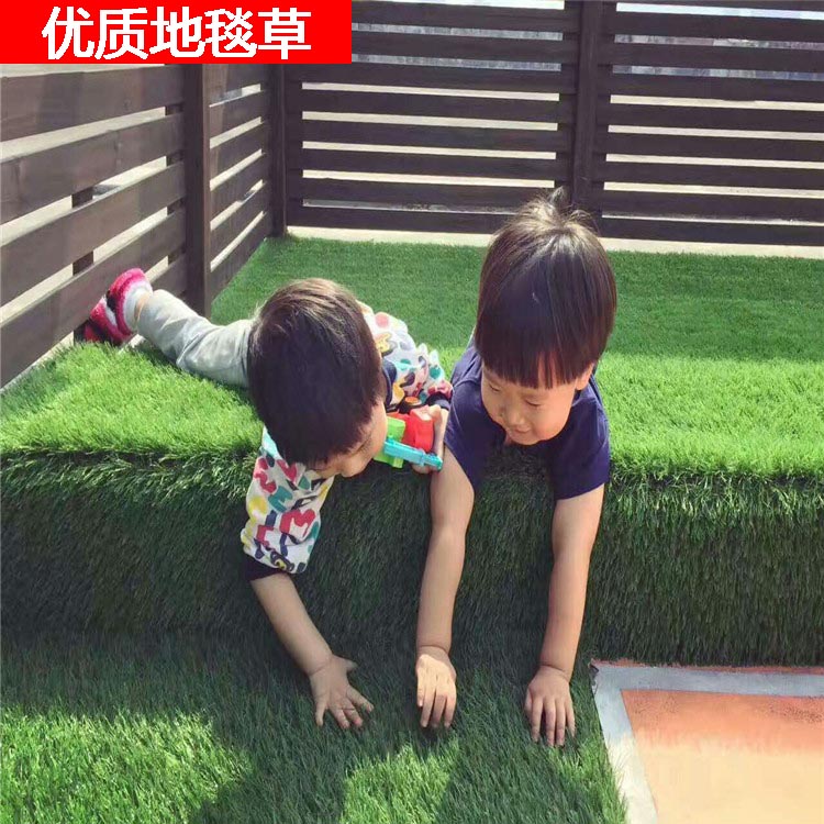 廣州尼龍1公分PA材質(zhì)人造草坪庭院花園裝飾人工假草幼兒園仿真塑料草