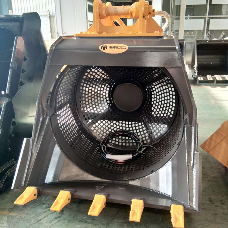 湖南旋轉(zhuǎn)篩土斗廠家 石料篩分設(shè)備 污染土壤篩分設(shè)備 裝在挖機(jī)篩沙斗 洗沙斗