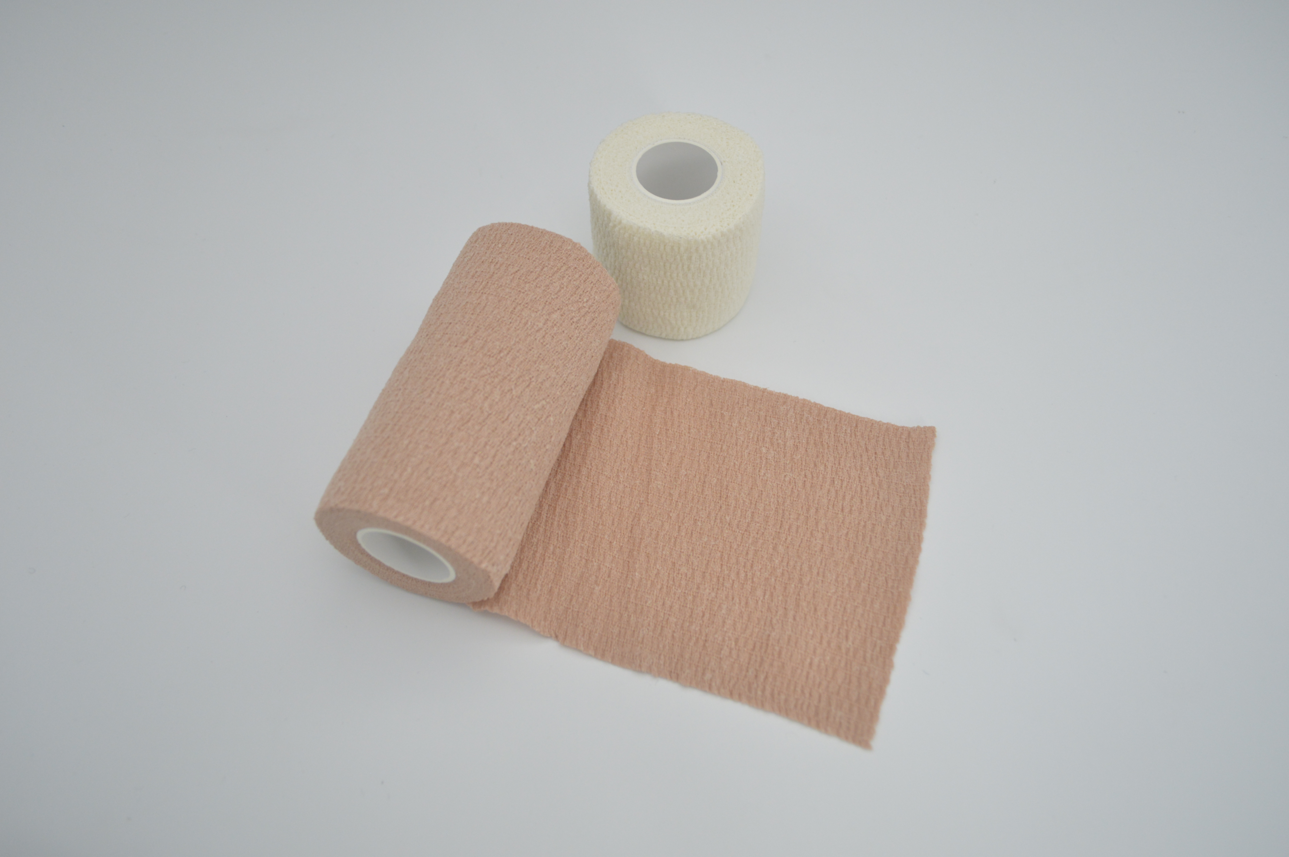 廠家直銷棉質(zhì)彈力透氣彩色自粘繃帶