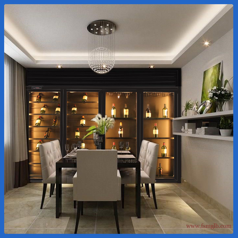 雪茄柜家裝酒柜廣東直銷 不銹鋼酒柜酒架定制