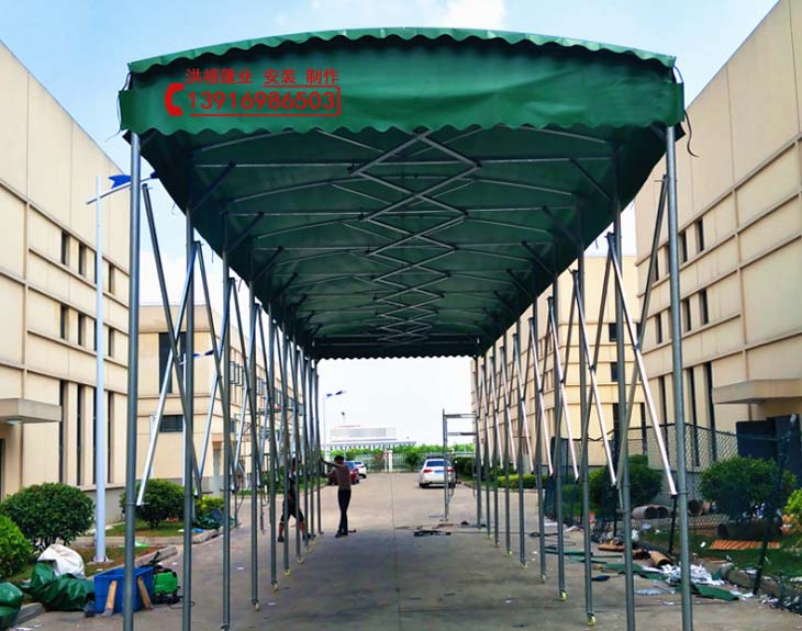 平湖市移動(dòng)伸縮雨棚 嘉興鴻禧雨蓬（怎么樣）好不好