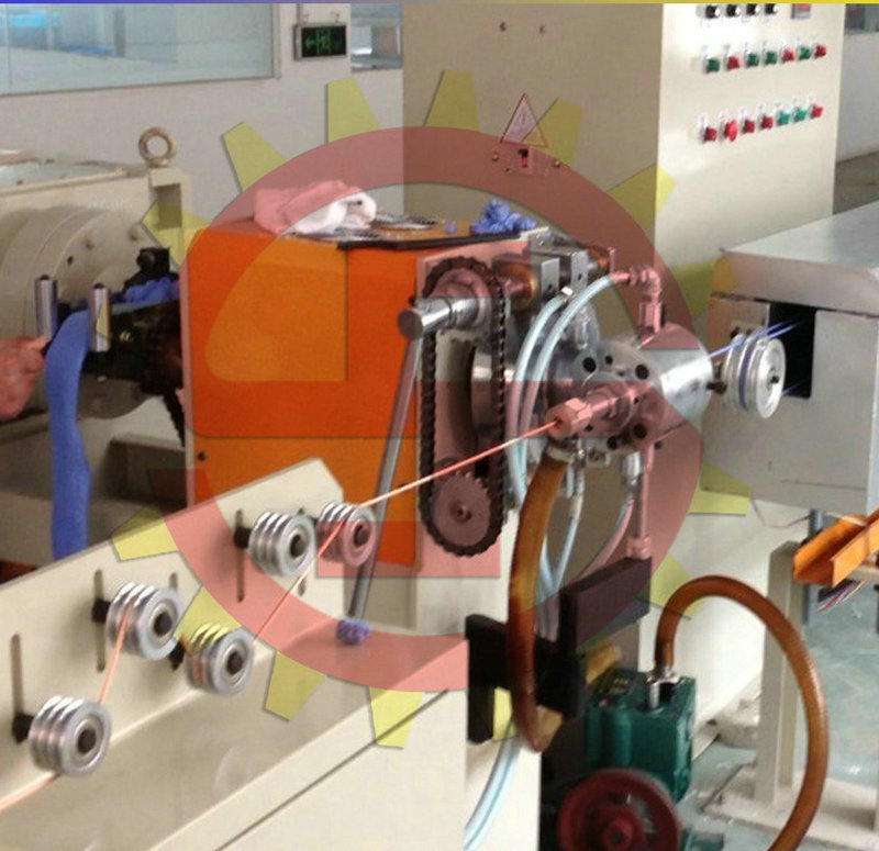 硅膠線押出機 硅膠線設備 硅膠硫化生產線