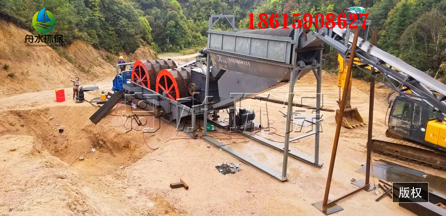 篩沙水洗設(shè)備 移動篩洗沙機(jī) 風(fēng)化砂破碎洗沙生產(chǎn)線