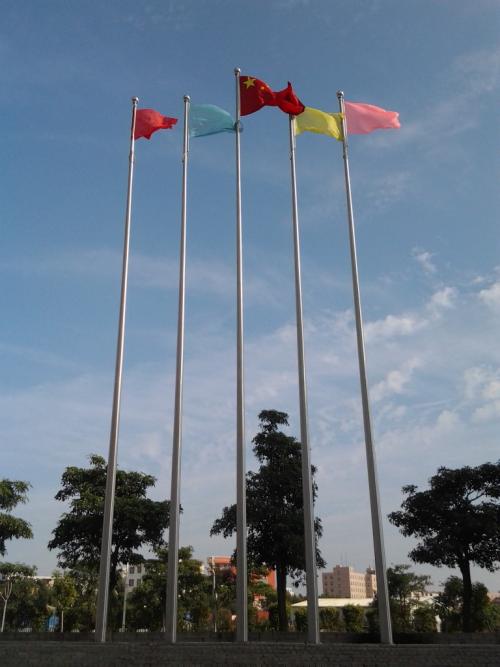 不銹鋼旗桿承包廠家、學校不銹鋼旗桿承包、單位不銹鋼旗桿設計