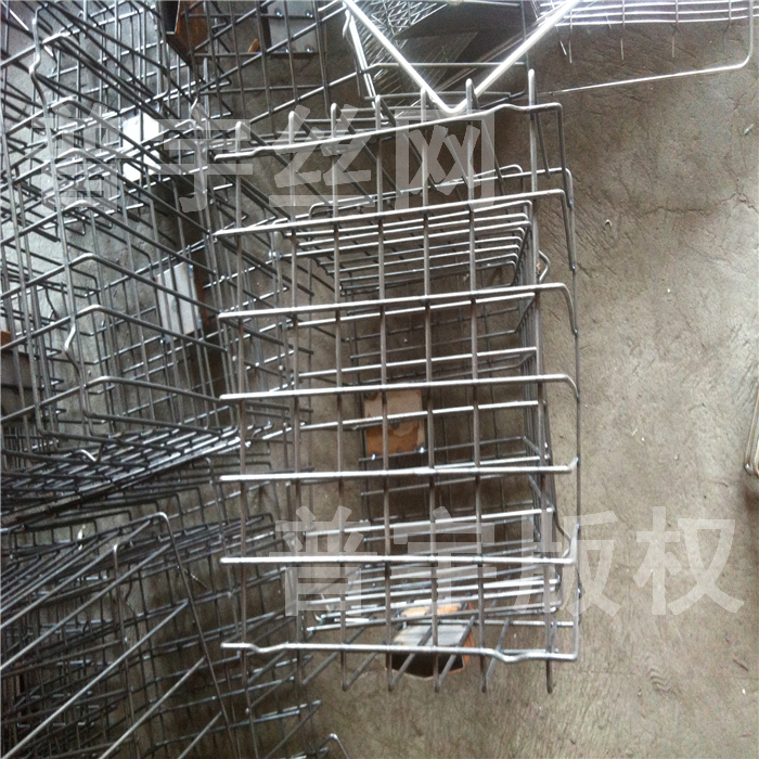 河北普宇廠家供應不銹鋼零部件清洗籃