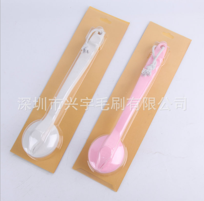 新款搓澡神器可拆卸梅花型沐浴刷 掛帶繩沐浴刷搓背器浴刷子