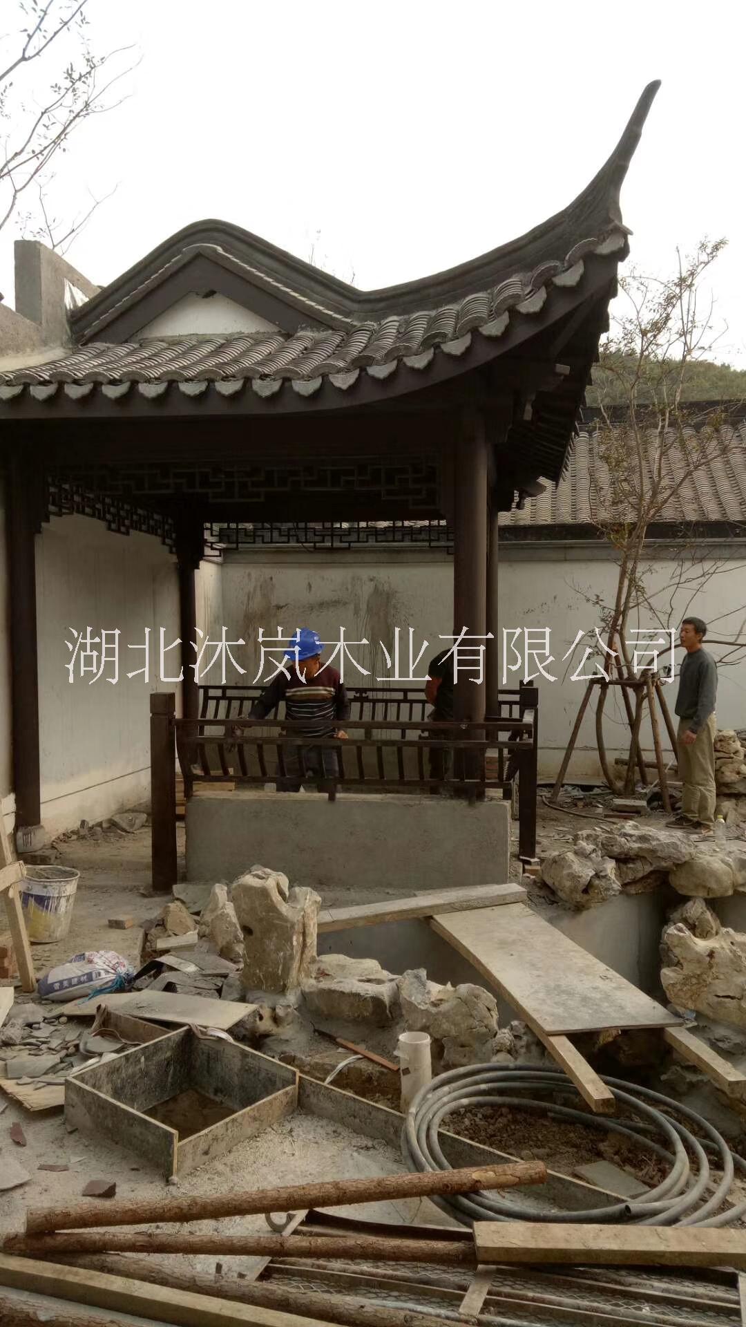 湖北新中式?jīng)鐾?涼亭結(jié)構(gòu) 木亭子