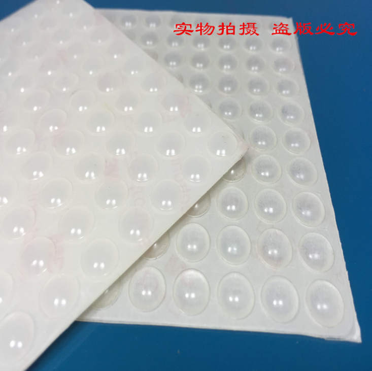 20年老廠 現(xiàn)貨供應(yīng) 透明膠墊 環(huán)保無毒無味半圓形硅膠墊 透明硅膠墊