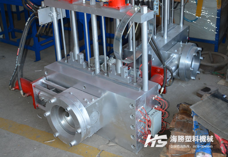 液壓模頭電動換網(wǎng)器不停機換網(wǎng)模頭萊州海勝機械