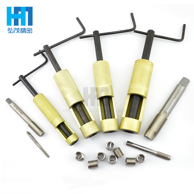 修復(fù)牙距螺紋護(hù)套 304不銹鋼絲牙套 M2-M20鋼絲螺套批發(fā)