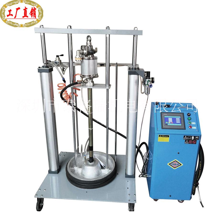 工業(yè)級(jí)雙立柱黃油加注機(jī)大流量高壓抽注黃油 PLC控制數(shù)顯黃油機(jī)