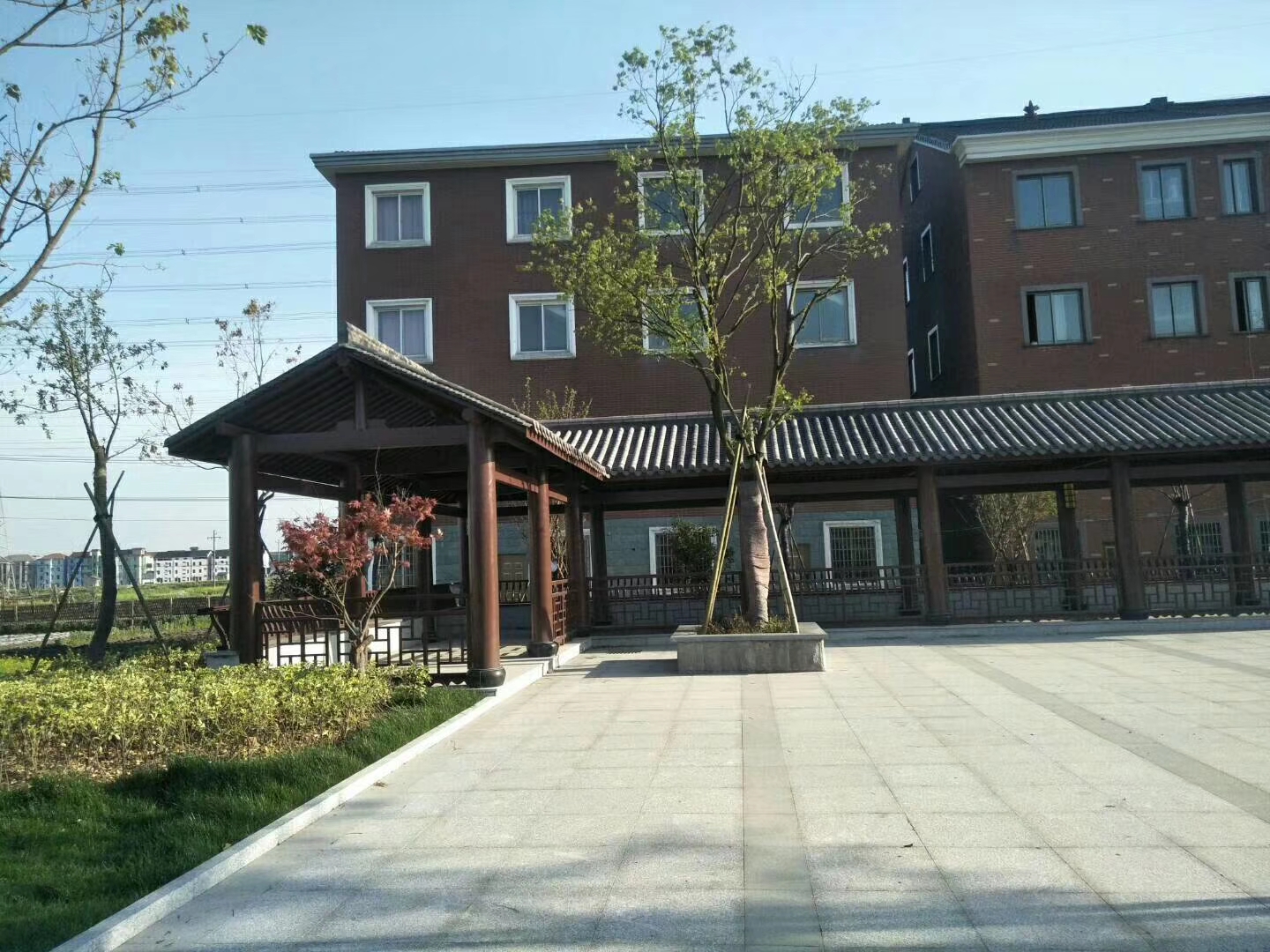 湖北防腐木長廊報價 仿古長廊尺寸 廠家*批發(fā)