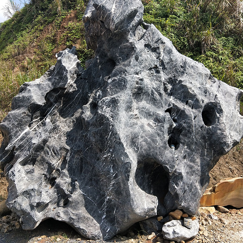 庭院景觀石 太湖石假山 別墅花園魚(yú)池園林景觀設(shè)計(jì)大型太湖石