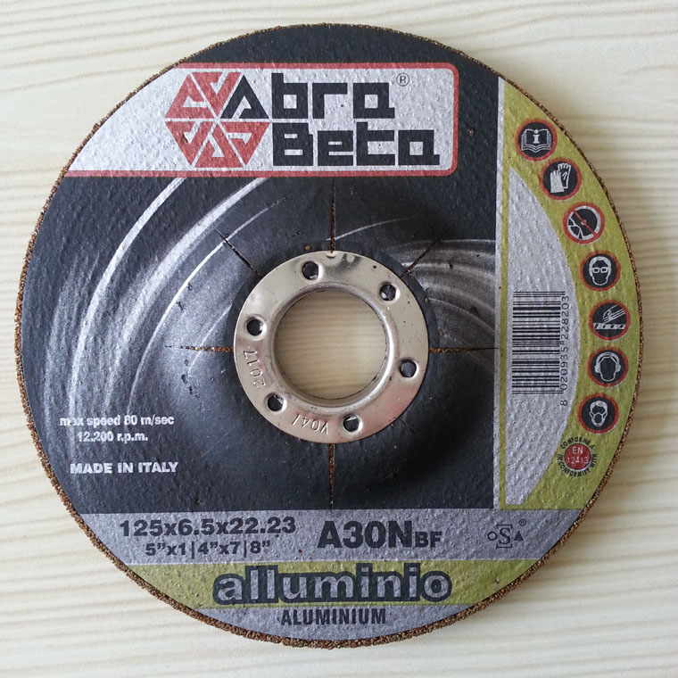 進(jìn)口鋁合金鋁材打磨片100*6.5*15.88砂輪磨片ALUMINIUM A30N