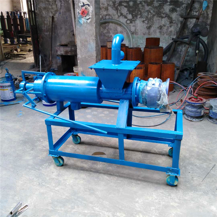 廣西梧州魯晨固液分離機 豬糞脫水機 牛糞干濕分離機廠家報價