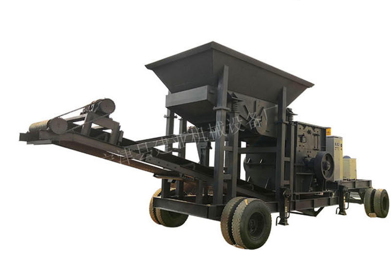 移動破碎站  花崗巖制沙機建亞重工廠家供貨