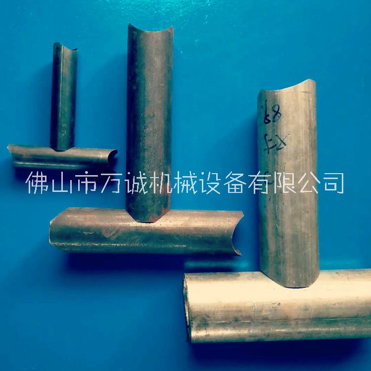 佛山萬誠機械 圓管沖弧機電動沖孔機防盜網(wǎng)打孔機可訂制