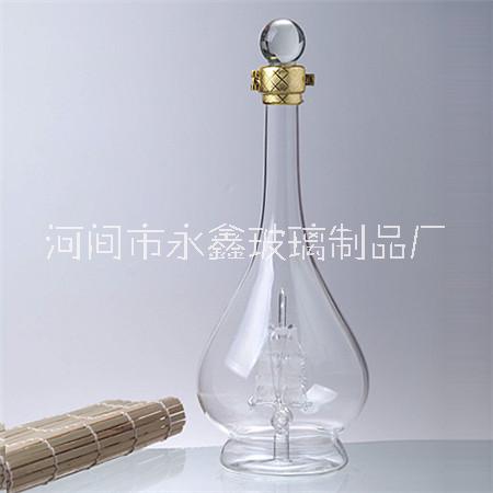 訂制手工藝玻璃酒瓶|玻璃手工藝酒瓶廠家